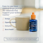 Trace Minerals Concentrace Trace Mineral Drops 59 ml - Equilibrio - Digestión - Energía - Huesos