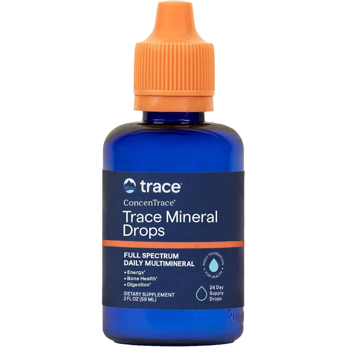 Trace Minerals Concentrace Trace Mineral Drops 59 ml - Equilibrio - Digestión - Energía - Huesos