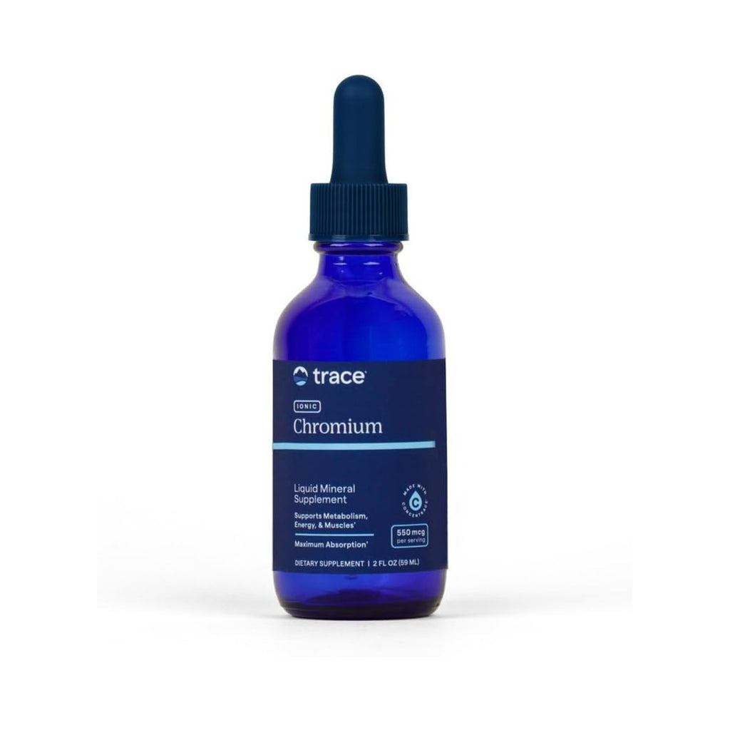Trace Minerals Cromo Iónico Líquido 550 mcg Sin Sabor 59 Ml – Minerales