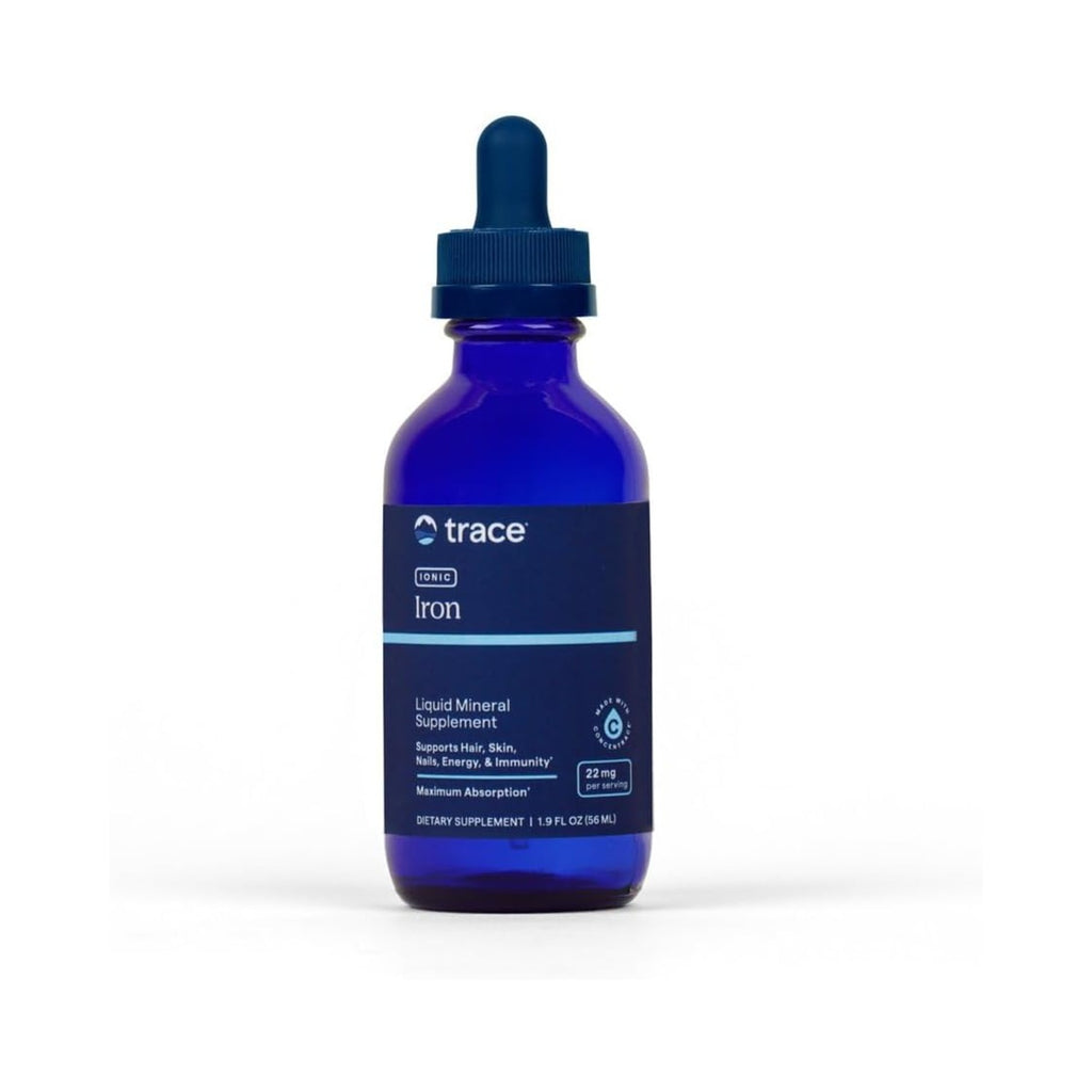 Trace Minerals Hierro Líquido 22mg Gotero Función Cognitiva Sin Sabor – Minerales