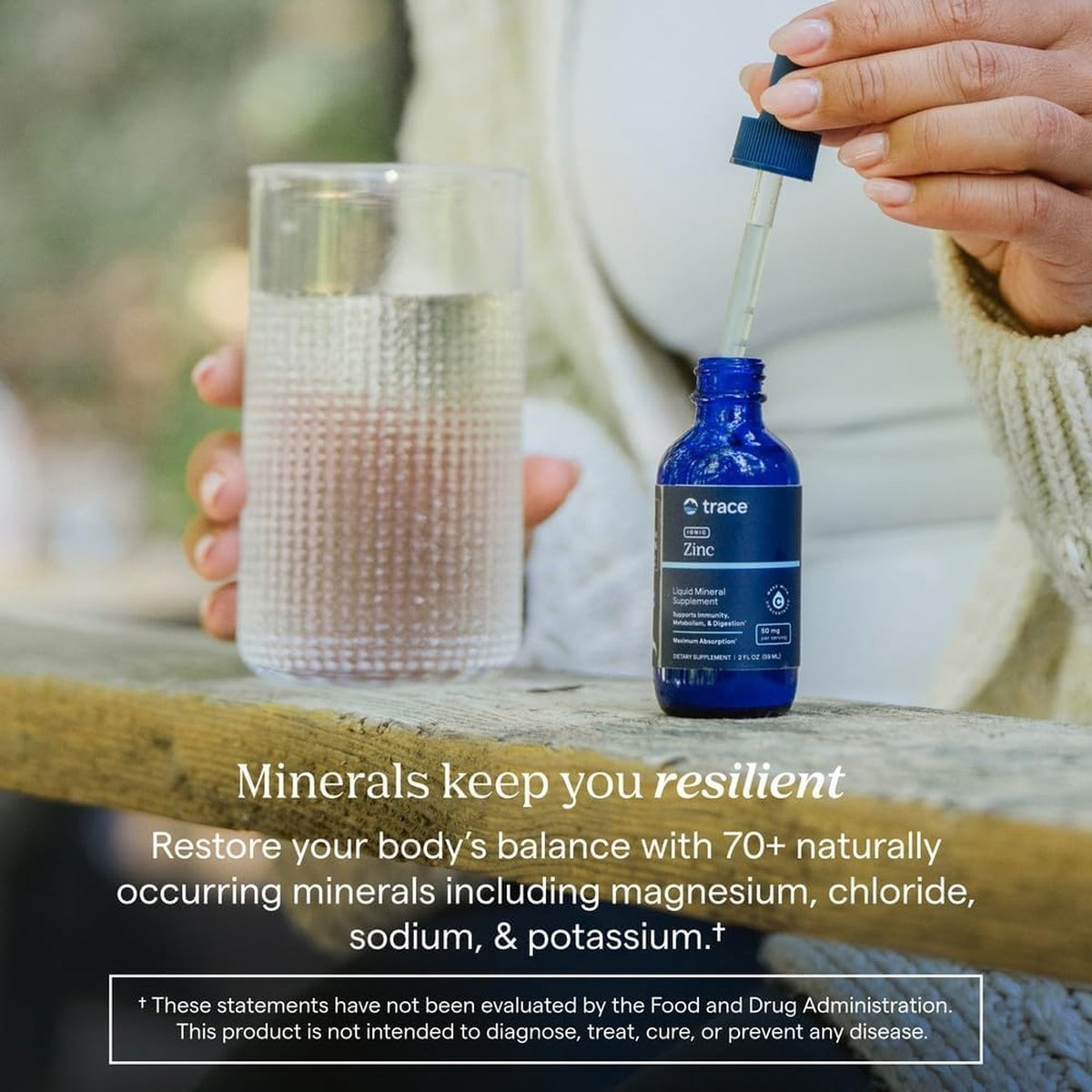 Trace Minerals Zinc Iónico Líquido Inmunidad 50 mg 59 ml