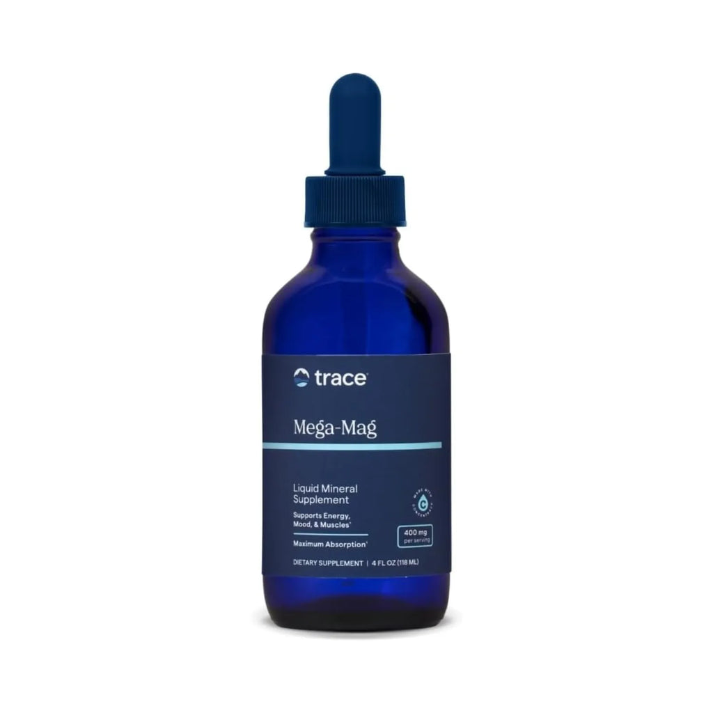 TRACE MINERALS LIQUIDO MEGA-MAG 400Mg 4 Oz ENERGIA 118ML SFN
