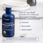 Trace Minerals Líquido Calcio Magnesio Zinc 946 Ml Piña Colada – Minerales