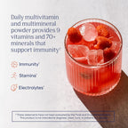 Trace Minerals Powerpak Electrolitos Y Vitamina C 30 Pzs Sfn( RASPBERRY)