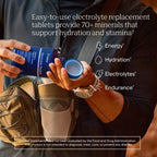 Trace Minerals Electrolitos 90 Cápsulas Tm Sport Sin Sabor Magnesio – Hidratación