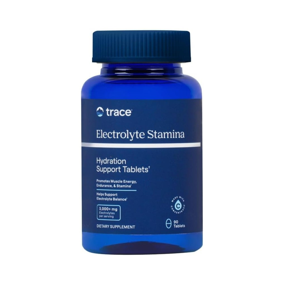 Trace Minerals Electrolitos 90 Cápsulas Tm Sport Sin Sabor Magnesio – Hidratación