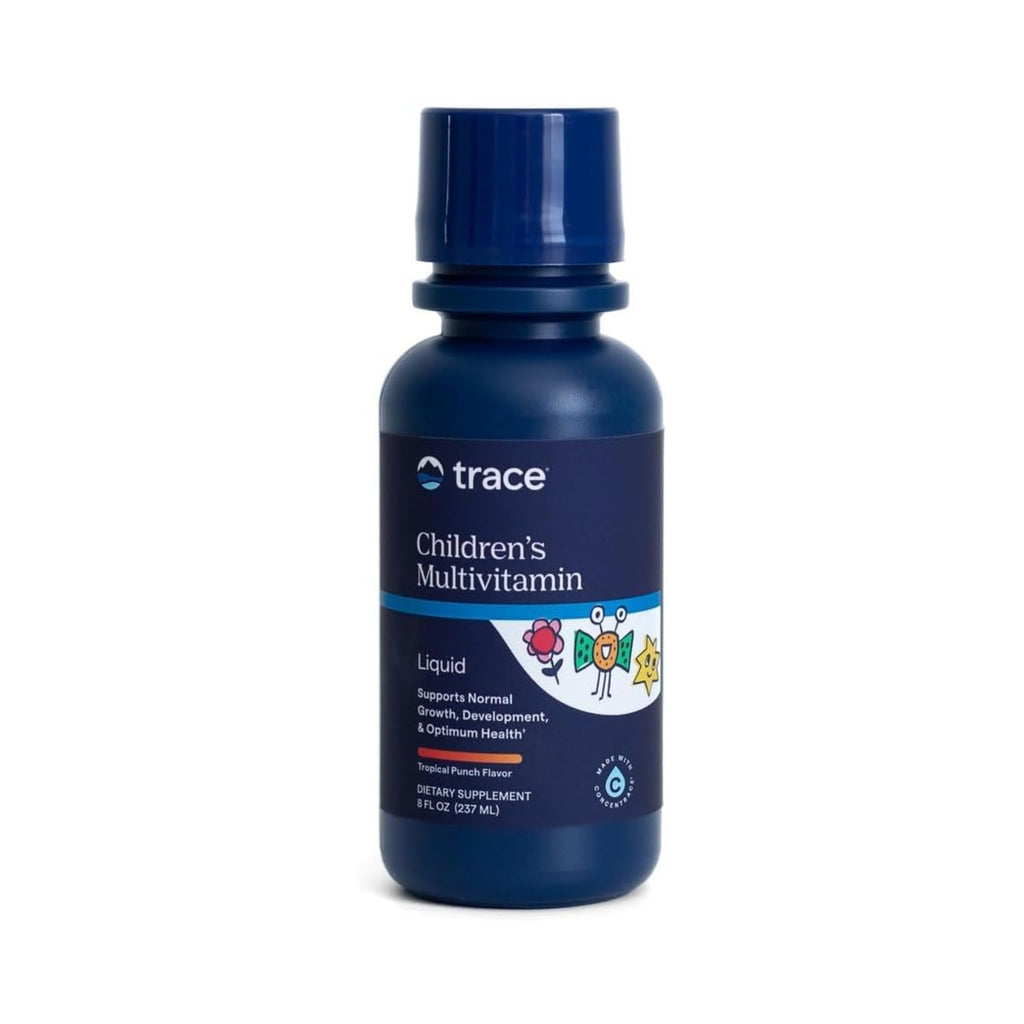 Trace Minerals Multivitamínico Infantil Sabor Tropical Punch 237 Ml Ponche Tropical – Vitaminas