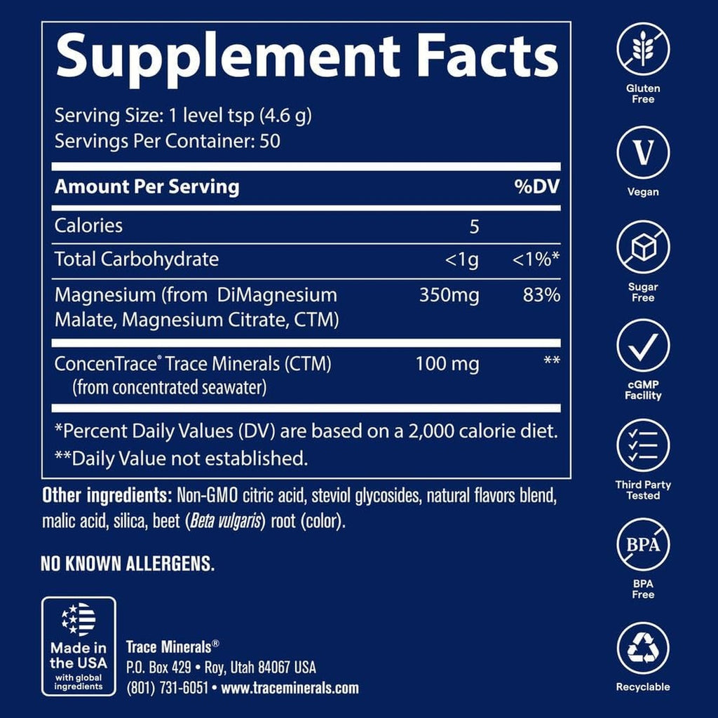 Trace Minerals Stress-X Vitaminas y Minerales 120 Tabletas
