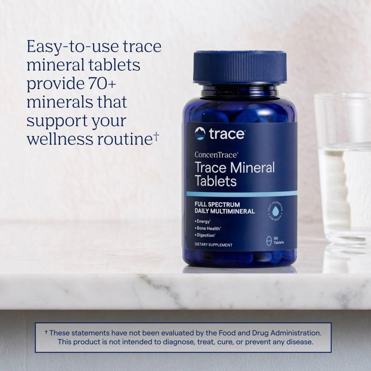 Trace Minerals Trace Minerales Concentrace Ph Balance- Iron 90 Tabletas Sin Sabor – Minerales Traza