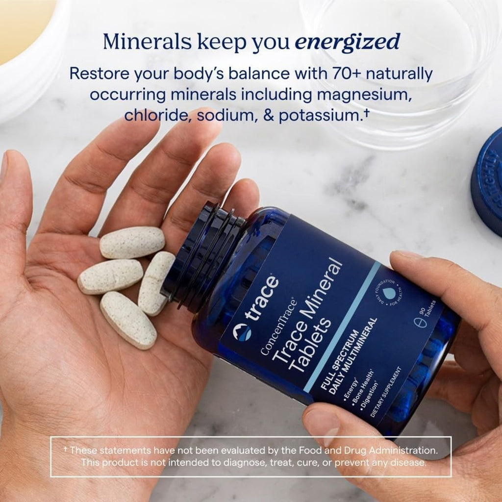 Trace Minerals Trace Minerales Concentrace Ph Balance- Iron 90 Tabletas Sin Sabor – Minerales Traza