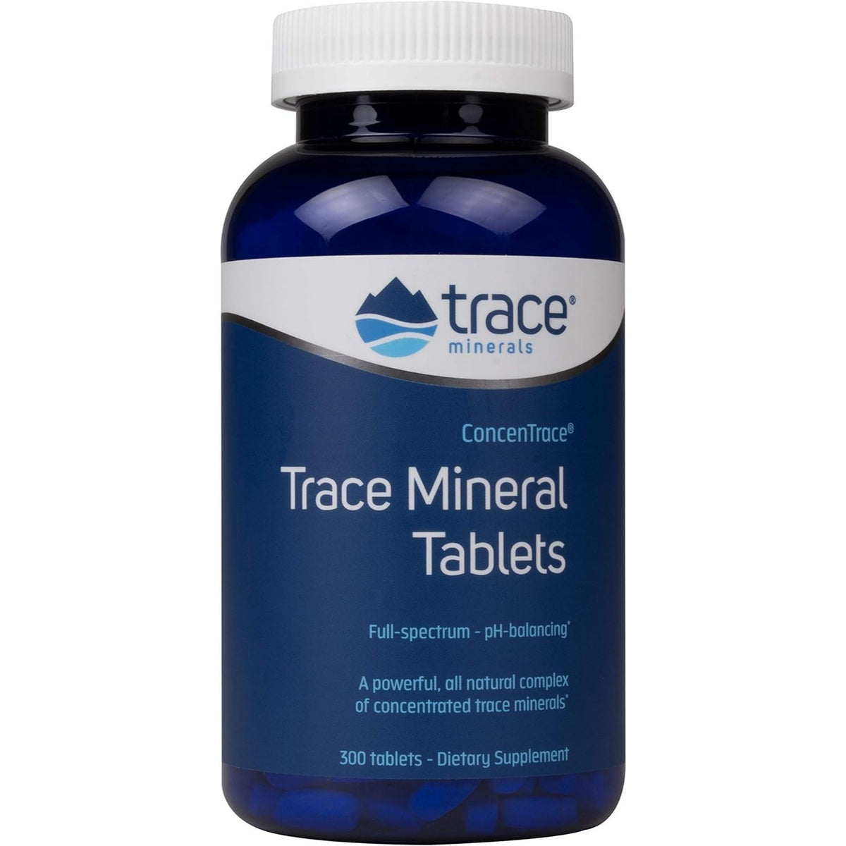 Trace Minerals Minerales/vitaminas Concentrace Tabletas 300 Unidades Sin Sabor
