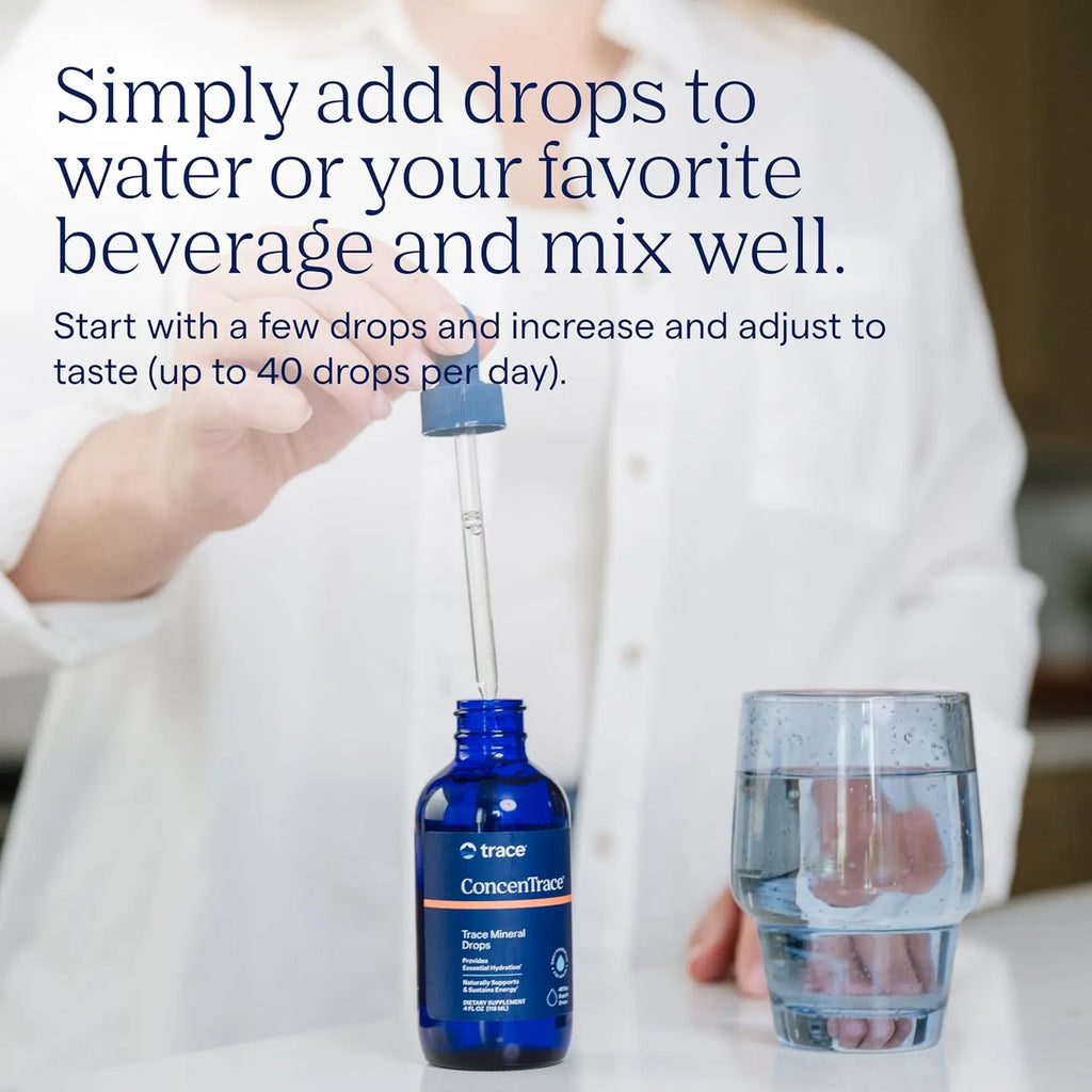 TRACE MINERALS CONCENTRACE TRACE MINERALS DROPS GLASS 4 OZ