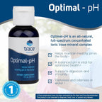 Trace Minerals Optimal-ph Cont. 30ml Sin Sabor