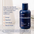 Trace Minerals Magnesio Líquido Sabor Mandarina 473ml Libre Gluten Vegano – Minerales
