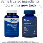 Trace Minerals Magnesio Músculos y Huesos 300 mg 60 Tabletas