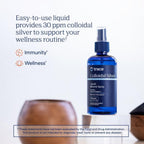 Trace Minerals Coloidal Silver Spray 30 Ppm 118 Ml Sin Sabor