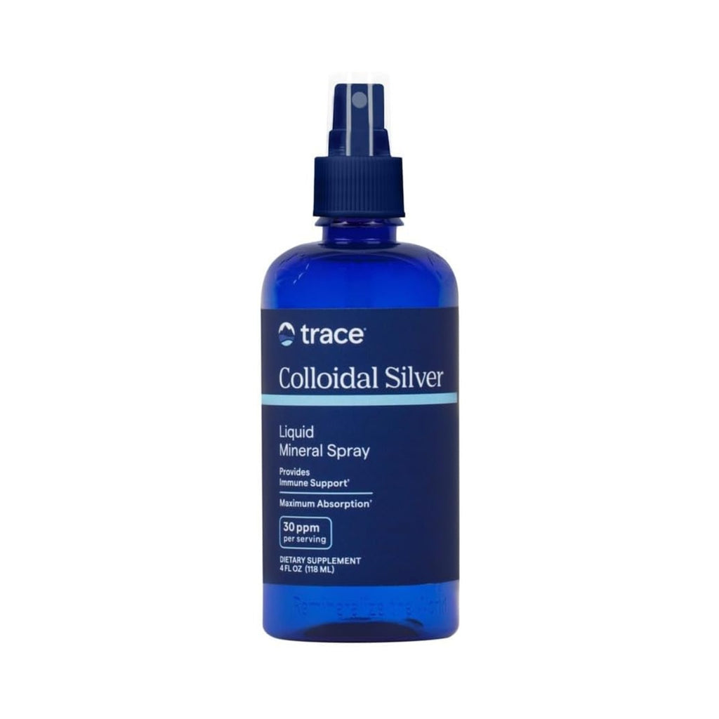 Trace Minerals Coloidal Silver Spray 30 Ppm 118 Ml Sin Sabor