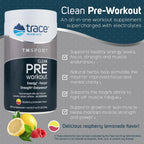 Trace Minerals Preentrenamiento Clear Tmsport 514 G Limonada De Frambuesa – Rendimiento Deportivo