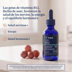 Trace Minerals Vitamina Iónica Líquida B12 1000 mcg sabor uva 59 ml