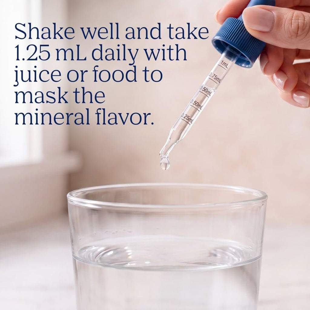 Trace Minerals Calcio Iónico Líquido Sin Sabor 59 Ml Vegano – Minerales