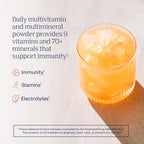 Trace Minerals Power Pak Electrolitos Stamina Inmunidad Sabor Maracuyá Sin OMG 30 Sobres