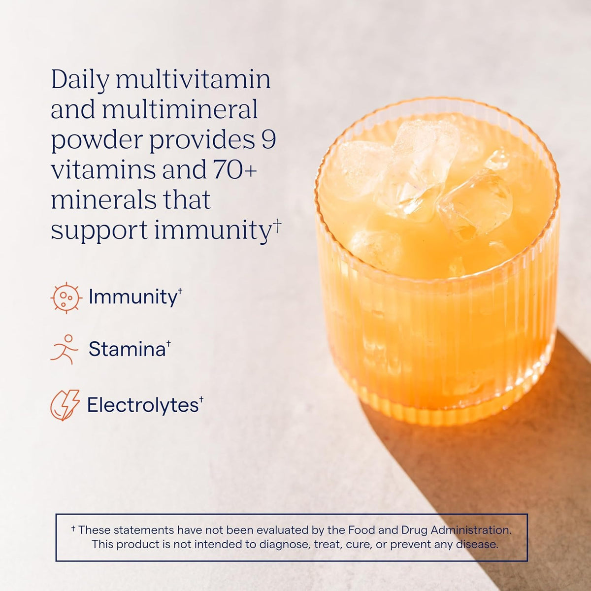 Trace Minerals Power Pak Electrolitos Stamina Inmunidad Sabor Maracuyá Sin OMG 30 Sobres