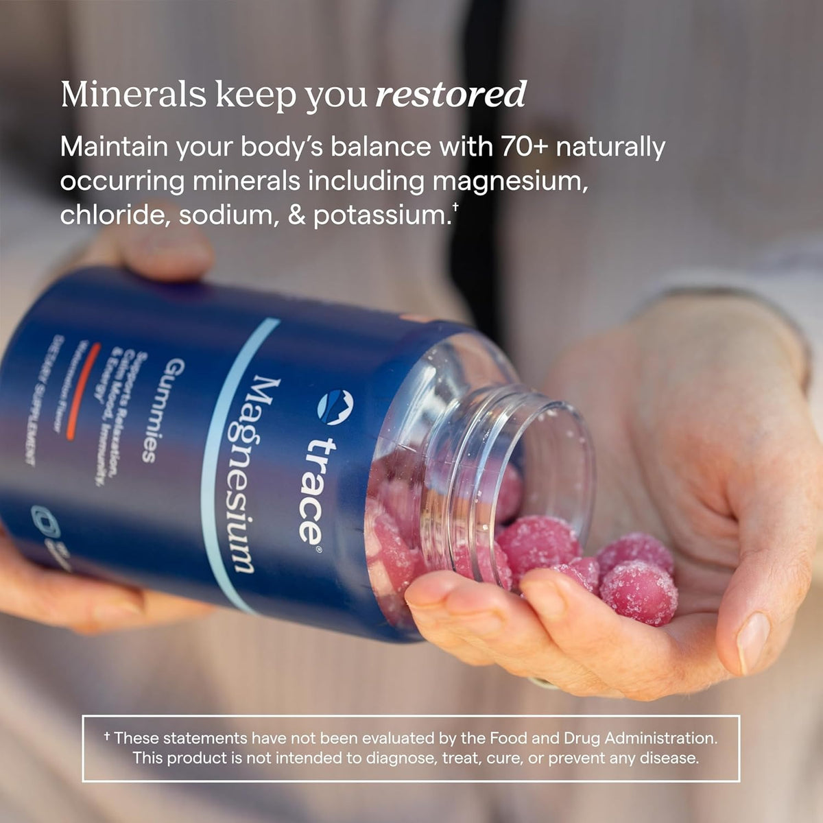 Trace Minerals Gomitas De Magnesio Sabor Sandía 120 Unidades – Minerales