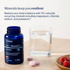 Trace Minerals Zinc, Vitamina C 60 Masticables Raspberry Frambuesa – Minerales