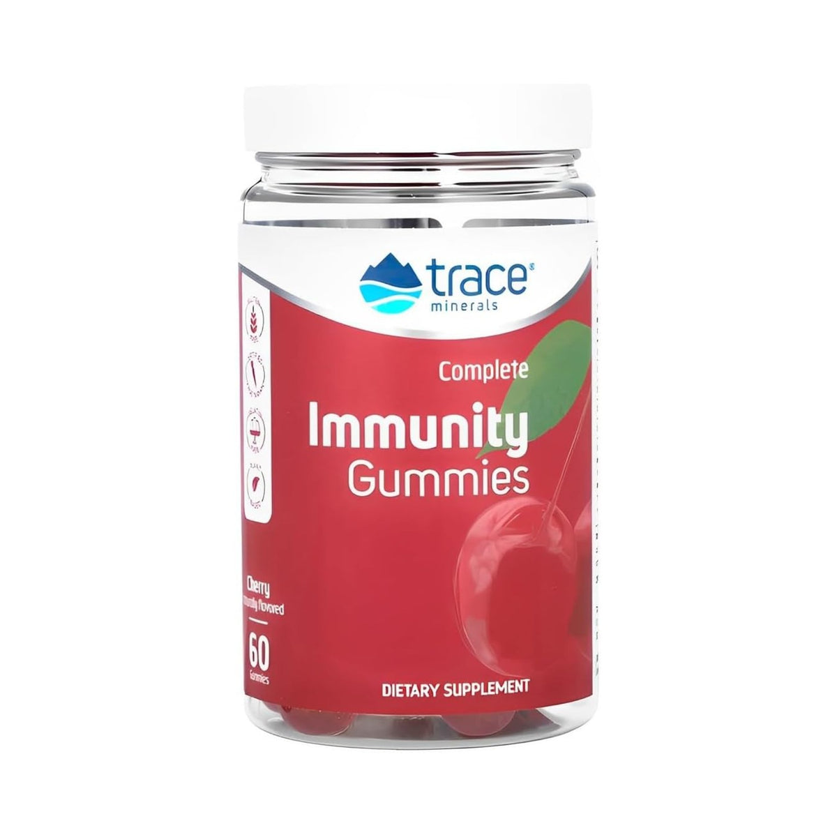 Trace Minerals Gomitas Nutricionales 60 Unidades Sabor Cereza
