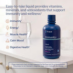 Trace Minerals Inmunidad Plus Apoyo Inmunitario Líquido 30 Oz Bayas Mixtas