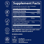 Trace Minerals Clorofila Líquida Menta 59ml Gotero Vegano Sin Gluten