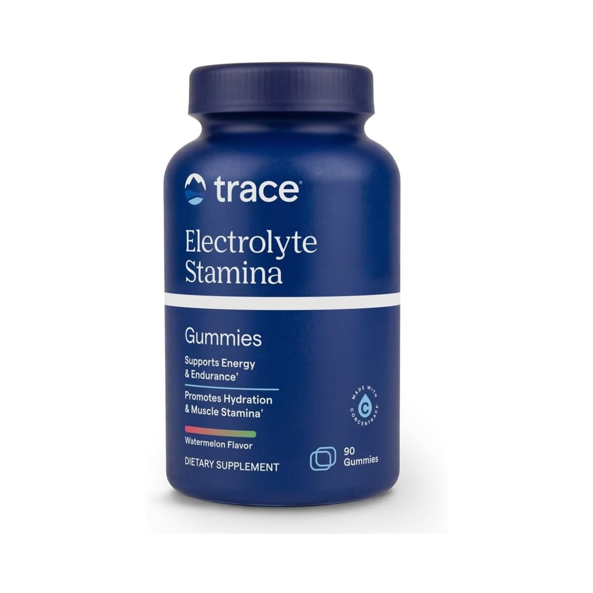 Trace Minerals Electrolitos En Gomitas, 263 Mg, 90 Gomitas Sabor Sandía – Hidratación y Estamina