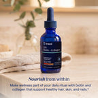 Trace Minerals Colágeno Líquido Con Biotina Sabor Fresa/mango 59ml Vegano Barras De Cereal De Fresa Y Mango
