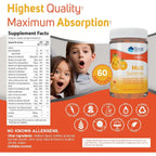 Trace Minerals Gomitas Múltiples Para Niños 60 Gomitas Naranja