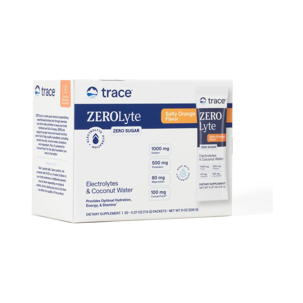 TRACE MINERALS ZEROLYTE ORANGE 30CT SFN