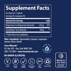 Trace Minerals Glicinato de magnesio, Suplemento suave de glicinato de magnesio para apoyar un sueño saludable y la relajación 120 mg 90 unidades