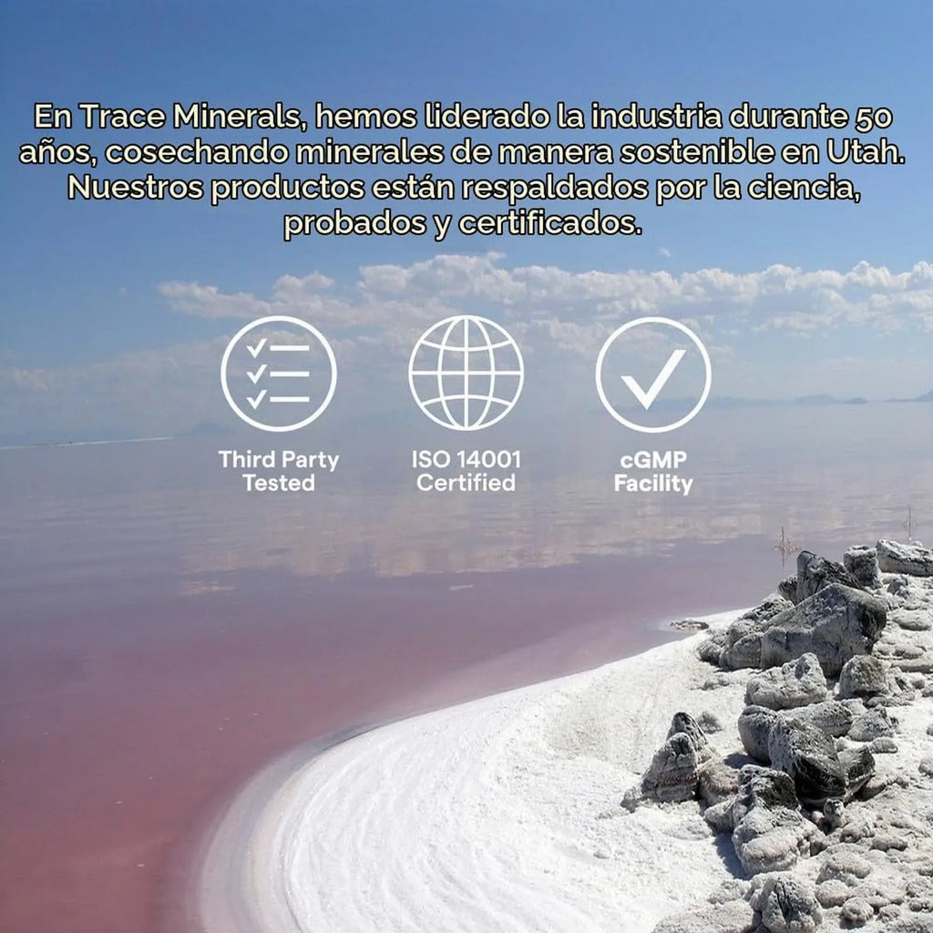 Trace Minerals Polvo de glicinato de magnesio 120 mg limonada de bayas