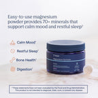 Trace Minerals Glicinato De Magnesio 120mg Polvo Sabor Uva Vegano Sin Gluten – Minerales
