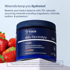 Trace minerals keto electrolyte 369 gr sfn strawberry lemonade
