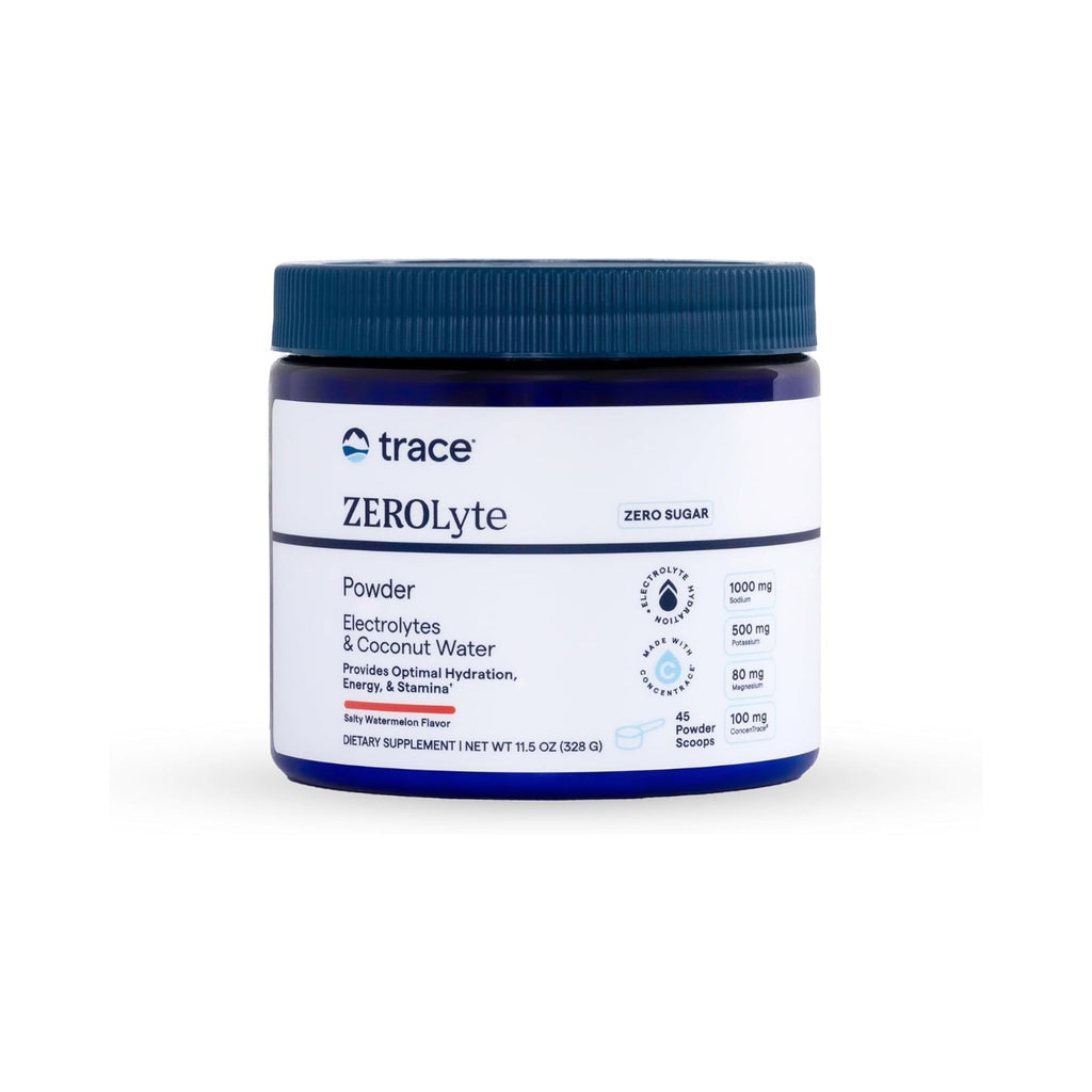 Trace Minerals Zerolyte Electrolitos Polvo Sandia Salada Vegano 328 G – Hidratación