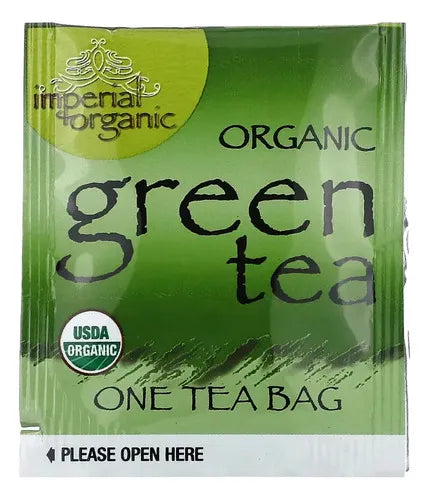 Uncle Lee's Tea Imperial Organic Green Tea | 18 Bolsitas | Té Verde Orgánico | Antioxidantes Naturales