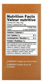 Uncle Lee's Tea Imperial Organic Pu-Erh Tea | 18 Bolsitas | Té Orgánico Fermentado | Antioxidantes Naturales
