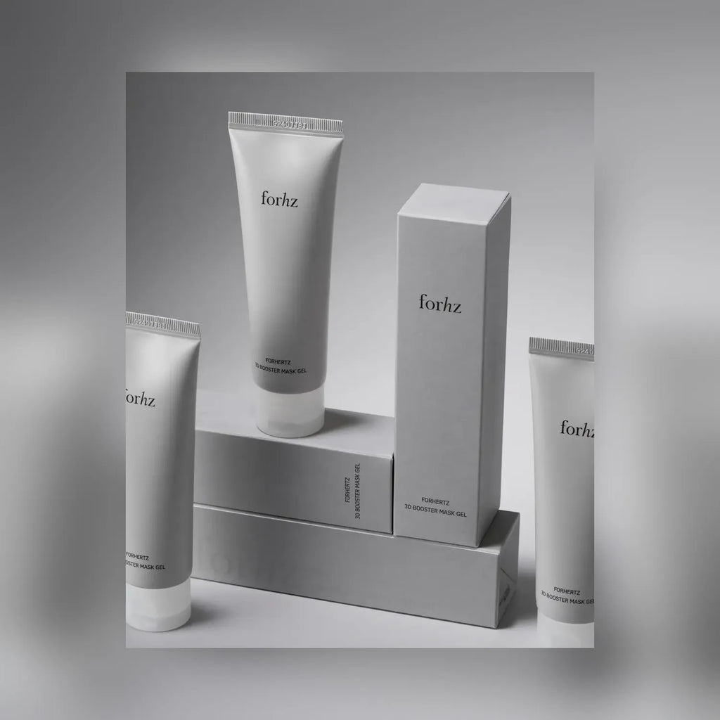 FORHERTZ 3D Booster Mask Gel | 80 g | Hidratación Facial y Cuidado de la Piel | Suavidad y Elasticidad | Gel Facial Coreano