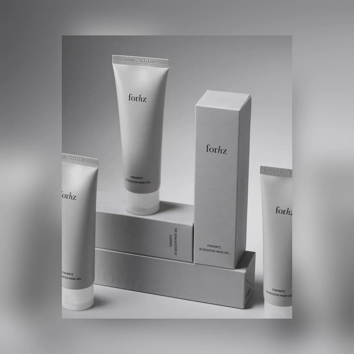 FORHERTZ 3D Booster Mask Gel | 80 g | Hidratación Facial y Cuidado de la Piel | Suavidad y Elasticidad | Gel Facial Coreano