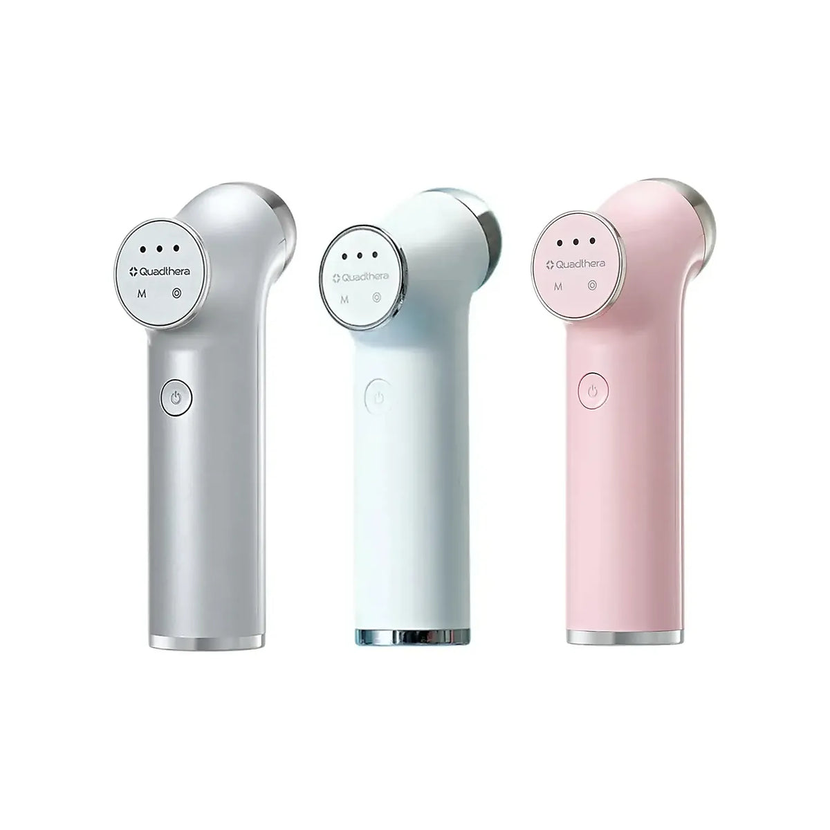 Quadthera MiniTune | Estimulador Facial Ultrasónico | 3 Frecuencias | Color White | Hidratación, Firmeza y Luminosidad Facial | Cuidado de la Piel