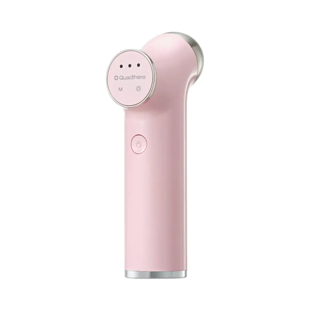 Quadthera MiniTune | Estimulador Facial Ultrasónico | 3 Frecuencias | Color Pink | Hidratación, Firmeza y Luminosidad Facial | Cuidado de la Piel