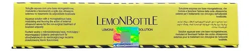 Lemon Bottle | Solución en Ampolletas de 10 ml | 5 Piezas | Uso Estético Profesional