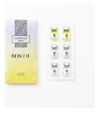 Lemon Bottle Reboot | 6 Ampolletas de 3 ml | Tratamiento Facial de 3 Pasos | Hidratación y Luminosidad | Uso Profesional