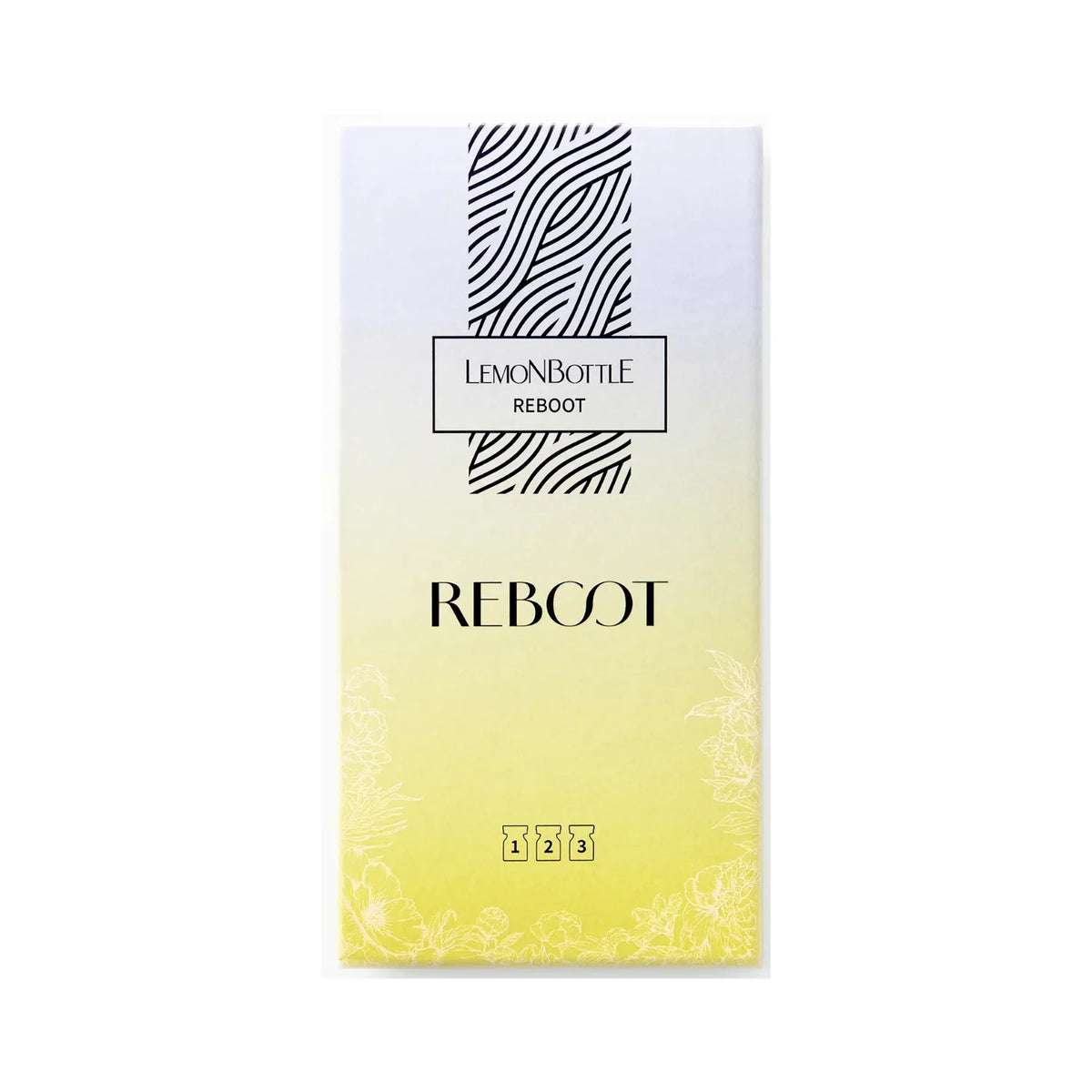 Lemon Bottle Reboot | 6 Ampolletas de 3 ml | Tratamiento Facial de 3 Pasos | Hidratación y Luminosidad | Uso Profesional