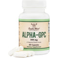 Double Wood Alpha- Gpc Soporte Cognitivo 300 Mg, 60 Caps